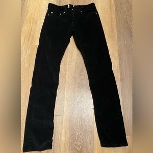 Vintage Black Corduroy Pants